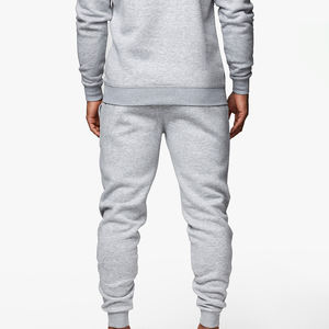 Conjunto de chándal de algodón orgánico para hombres, sudaderas con capucha y joggers, ropa de entrenamiento, ropa informal, conjunto de chándal de moda antigua - Product Image 5