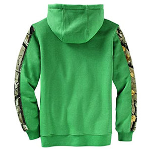 Sweatshirts à capuche unisexes personnalisés 100% coton XL taille broderie géante vente en gros de sweats à capuche pour hommes avec imprimé décontracté - Product Image 6