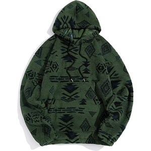 Sweat-shirt à capuche pour homme, coupe classique, 100% coton, molleton écologique/éponge française, doux et moelleux, uni, pour l'hiver - Product Image 1