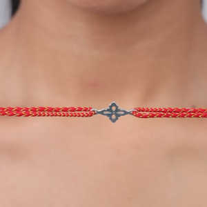 จี้แฟชั่นและเครื่องราง nova rakhi สีเงิน - Product Image 4