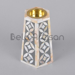 Mother Pearl Brûleur d'encens MOP Brûleur d'huile essentielle pour la décoration intérieure Très demandé Bela Artisan Porte-encens d'été - Product Image 1