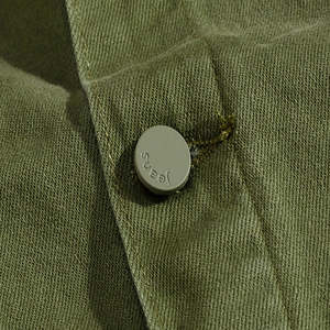 Chaqueta Vaquera de Invierno para Hombre Sin Capucha con Diseño de Letras Impresas Personalizadas, Logotipo Frontal, Cierre de Cremallera Impermeable - Product Image 3