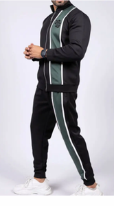 Alta calidad de encargo de diseño de moda Multi Panel Jogger Sets Chándal rompevientos chándal para hombre - Product Image 5