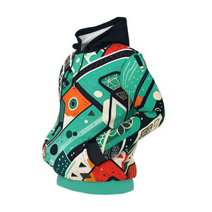 Sudaderas con Capucha para Hombre con Estampado por Sublimación de Diseño Superior, Transpirables, 100% Algodón, con Cierre, Colores Personalizados, Servicio OEM, Gran Venta - Product Image 4