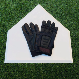 Gants de frappeur de baseball en cuir couleur personnalisable, ambidextres, fermeture VELCRO, durables, séchage rapide, confortables pour l'entraînement - Product Image 3