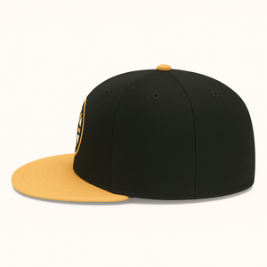 Casquette Snapback de baseball personnalisée à 6 panneaux OEM ODM en tissu de coton, légère, respirante, style streetwear décontracté - Product Image 3