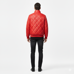 Chaqueta de Invierno Acolchada para Hombre de Alta Calidad al por Mayor, Cuello Alto de Lona, Color Personalizado, Manga Larga - Product Image 4