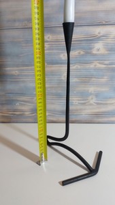 Portavelas de metal de granja rústica, detalles elegantes para Navidad, hogar y boda, ajustes de mesa - Product Image 4