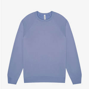 Unisex Size Large New Unisex Crewneck Raglan Sleeve Soft <b>Sweatshirt</b> Small <b>White</b> Crewneck Fleece Raglan Unisex Sweater - Product Image 2