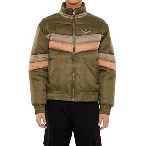 Chaqueta acolchada informal de Color sólido para hombre, ropa de calle, nueva moda, chaqueta acolchada a prueba de viento para venta en línea - Product Image 2