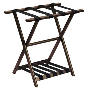 Portaequipajes de madera fuerte para uso a largo plazo elaborado con carpintería de precisión para estabilidad y acabado elegante - Product Image 3