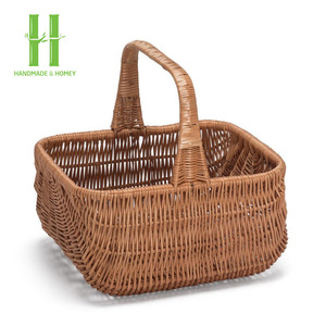 Cestas de Picnic Económicas, Regalos de Boda, Regalos de Navidad, Cesta de Mimbre, Bolsa de Regalo y Caja de Cartón, Decoración Navideña, Éxito de Ventas - Product Image 5