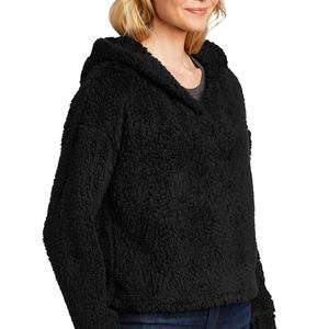 Venta caliente de invierno personalizado hecho precio barato al por mayor de las mujeres con capucha de calidad superior 100% algodón mujeres sudaderas con capucha - Product Image 4