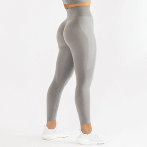 High Waist Yoga Pants for Women Stretchable <b>Booty</b> Lifting Leggings Comfortable Sports Tights Spandex/Nylon Quick-Dry Breathable - Product Image 2