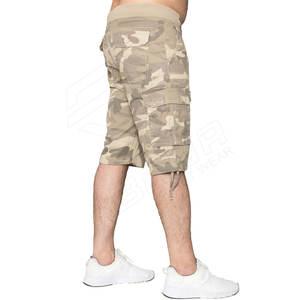 Shorts cargo décontractés pour hommes de meilleure qualité avec poche latérale coupe ample 100% coton motif solide méthode de tissage non tissé - Product Image 6