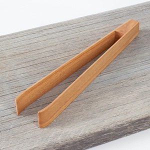 <b>Compostable</b> wood tongs for grabbing food natural reusable <b>wooden</b> toast tong best price from factory - Product Image 3