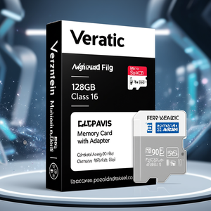 Verbatim <b>128GB</b> <b>MicroSDXC</b> Class 10 Memory Card with Adapter - Product Image 3