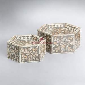 Base para Pastel de Nácar, Exhibición de Postres, Hecha a Mano en Vietnam - Product Image 5