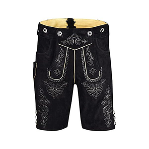 "Pantalones cortos bávaros de cintura media para hombre, ecológicos, duraderos, suaves, cómodos, personalizables, antiarrugas, colores brillantes sólidos" - Product Image 6