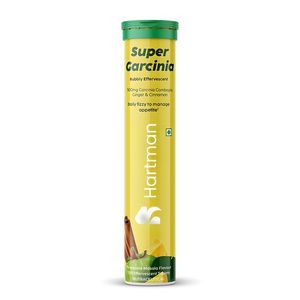 Comprimés effervescents Super Garcinia 500 mg, saveur ananas, masala, gingembre, cannelle en poudre, dosage pour adultes, contrôle de l'appétit - Product Image 1