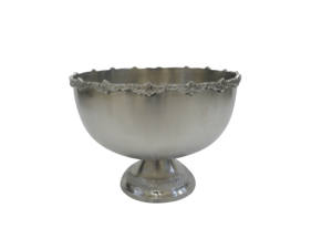 Bol de service d'utilisation de restauration de finition brillante de style unique pour la décoration de table à la maison bol de fruits décoratif en métal en laiton de grande taille - Product Image 3