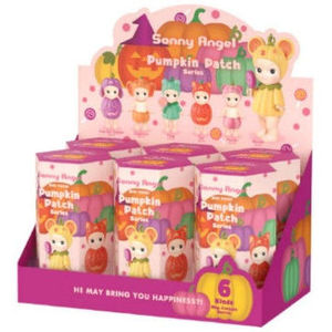 Pour collection Sonny Angel Pumpkin Patch : Lot de 6 figurines PVC scellées, animaux, origine Japon - Product Image 1