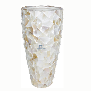 Jarrón de nácar para maceta, maceta para decoración de restaurante y Hotel, maceta para maceta - Product Image 4