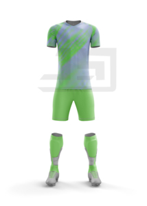 Conjunto de Camiseta y Pantalones Cortos de Fútbol Ligeros Personalizados, 100% Poliéster, Impresión por Transferencia de Calor, Unisex, Tallas para Adultos - Product Image 3