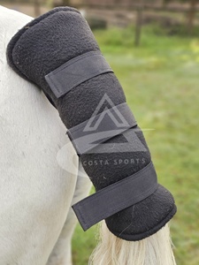 Protector de cola de caballo de lana Polar de la mejor calidad de EE. UU. Suave y totalmente ajustable para un fácil uso Protector superior para el crecimiento de la cola de caballo - Product Image 5