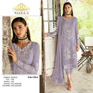Costume élégant traditionnel indien Salwar Kameez pour femmes, tenue de fête de mariage, ensemble ethnique brodé de créateur - Product Image 3