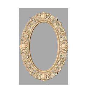 กรอบกระจกติดผนังไม้สไตล์โบราณแบบพรีเมี่ยมพร้อมงานแกะสลักดอกไม้ที่สลับซับซ้อนเหมาะสำหรับการตกแต่งบ้านโดยอุตสาหกรรม Azora - Product Image 6