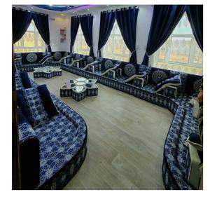 Sofá estilo Majlis árabe, diseño clásico, elegante conjunto para sala de estar, asientos de esquina de lujo, diseño que ahorra espacio - Product Image 1