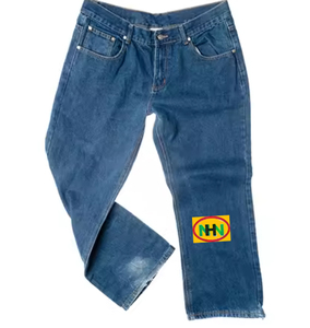 Jeans de Mezclilla para Hombre, a la Moda, Corte Recto, Elásticos, para Invierno, Estilo Urbano, Casual, para Uso Diario, Impermeables, Transpirables - Product Image 1