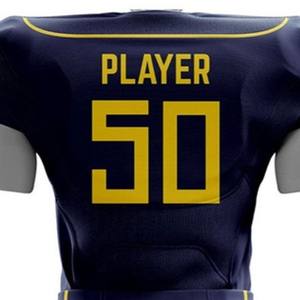 Uniforme de Fútbol Americano para Hombre, Estilo Moderno, Antiarrugas, de la Mejor Calidad, Totalmente Personalizable - Product Image 2