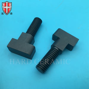 Kunden spezifischer Siliziumnitrid-Keramik rohr-/Buchsen-/Hülsen verschleiß feste Struktur Keramikteile-Schneid verarbeitung service - Product Image 2