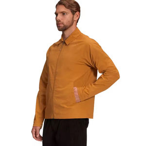 Chaqueta de Invierno Ligera de Corte Clásico para Hombre, Nueva Llegada, Transpirable, Impermeable, Cortavientos de Lona, para Deportes al Aire Libre, Estilo Urbano - Product Image 3