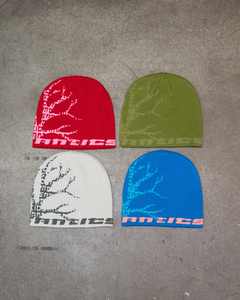 Vente en gros Échantillon rapide Unisexe Personnaliser Designer Hiver Bonnets 100% Acrylique Tricoté Chaud Chapeaux Logo Personnalisé Jacquard Bonnet Bonnet - Product Image 2