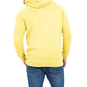 Sudadera con Capucha de Invierno para Hombre, Corte Regular, Estilo Urbano, Nuevo Diseño, Lisa, de Felpa Lavada, Bordada, de Buena Calidad y Personalizable - Product Image 4