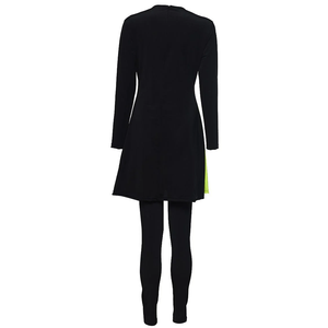 Traje de Baño Musulmán Islámico de Dos Piezas con Corte Alto, Personalizado, Talla Grande, Spandex, Logotipo Impreso en la Parte Delantera, Transpirable, de Secado Rápido, Burkini para Mujer - Product Image 6