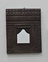 Cadres de fenêtres rectangulaires en bois Art Déco faits à la main, Jharokhas avec sculptures complexes pour mariage, Pâques - Pièce unique Z F CRAFT