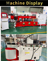 Máquina dobladora de tubos automática de acero inoxidable, máquina dobladora de tubos
