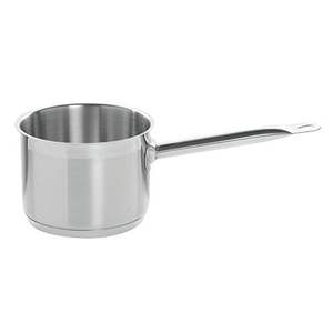 Premium grade stainless steel metal sauce pan with heat resistant handles for home restaurant professional daily cooking - Product Image 4