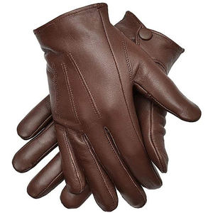 Doigt complet de haute qualité Covergae Design meilleure qualité 2025 cuir hommes en gros mode gants en cuir - Product Image 2