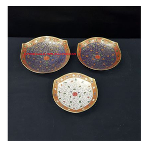 Bol de chocolats de style arabe en relief en laiton rond de luxe vente chaude et style japonais de haute qualité - Product Image 4
