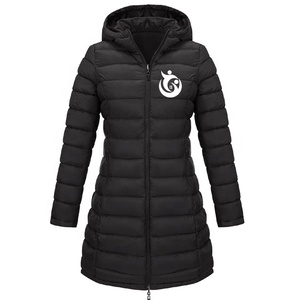 Chaqueta de esquí bomber de invierno para hombre CardiacSports, corte ajustado, estampado por transferencia térmica, color liso, con capucha, cuello alto, frontal negro, estilo urbano. - Product Image 6