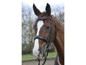 Patentes enrolladas Weymouth Bridas Brida de cuero occidental de alta calidad Western Heavy Duty Headstall Vaquero Cuero crudo trenzado - Product Image 2