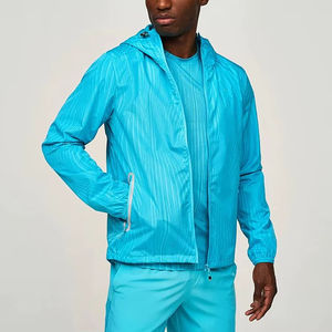 2025 logotipo personalizado 2 piezas chándal Conjunto de jogging de nailon entrenamiento nailon poliéster cortavientos chándal venta al por mayor conjunto de nailon - Product Image 6