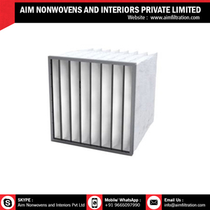 Filtre à air industriel non tissé de poche de grenier de la CAHT disponible à la quantité en vrac - Product Image 2