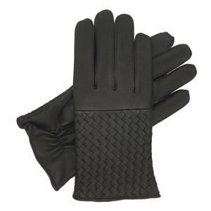 Gants de conduite d'hiver en cuir de haute qualité unisexe Technologie d'écran tactile Logo personnalisé imprimé chaud pour un usage quotidien Gants de sécurité - Product Image 1