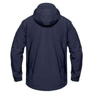 เสื้อแจ็คเก็ตกันลมบุขนแกะสำหรับผู้ชายไซส์ใหญ่ ดีไซน์ใหม่ รับผลิตตามสั่ง บริการ OEM ออกแบบโลโก้เองได้ ดีไซน์เฉพาะตัว - Product Image 5